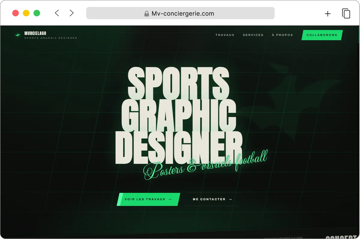 Murcielago — sports graphic designer, posters et visuels football